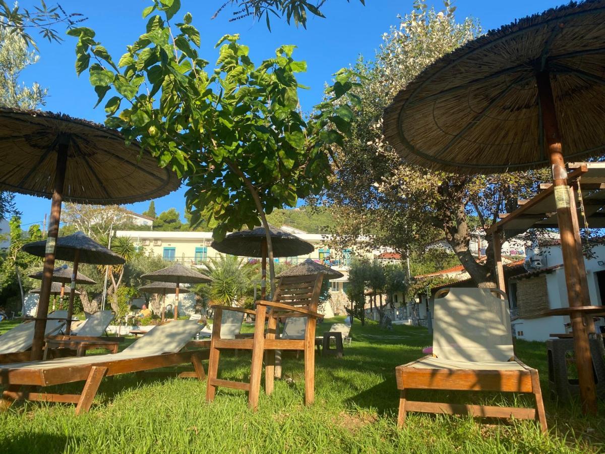 Angeliki Beach Hotel 메갈리 아모스 외부 사진
