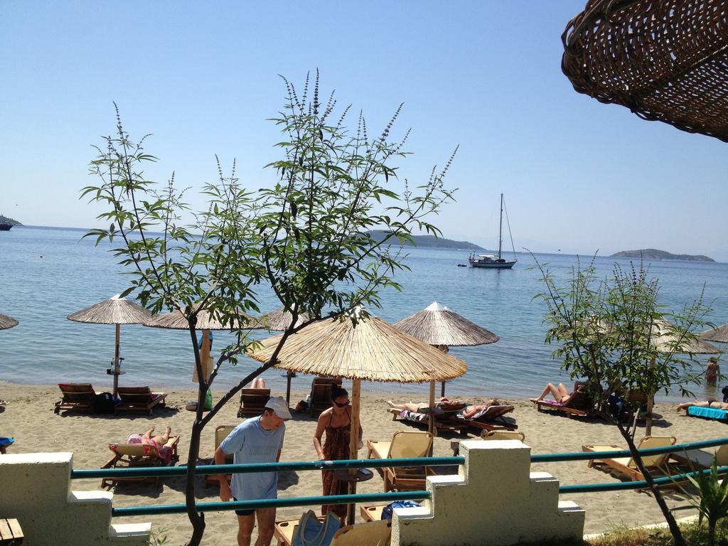 Angeliki Beach Hotel 메갈리 아모스 외부 사진