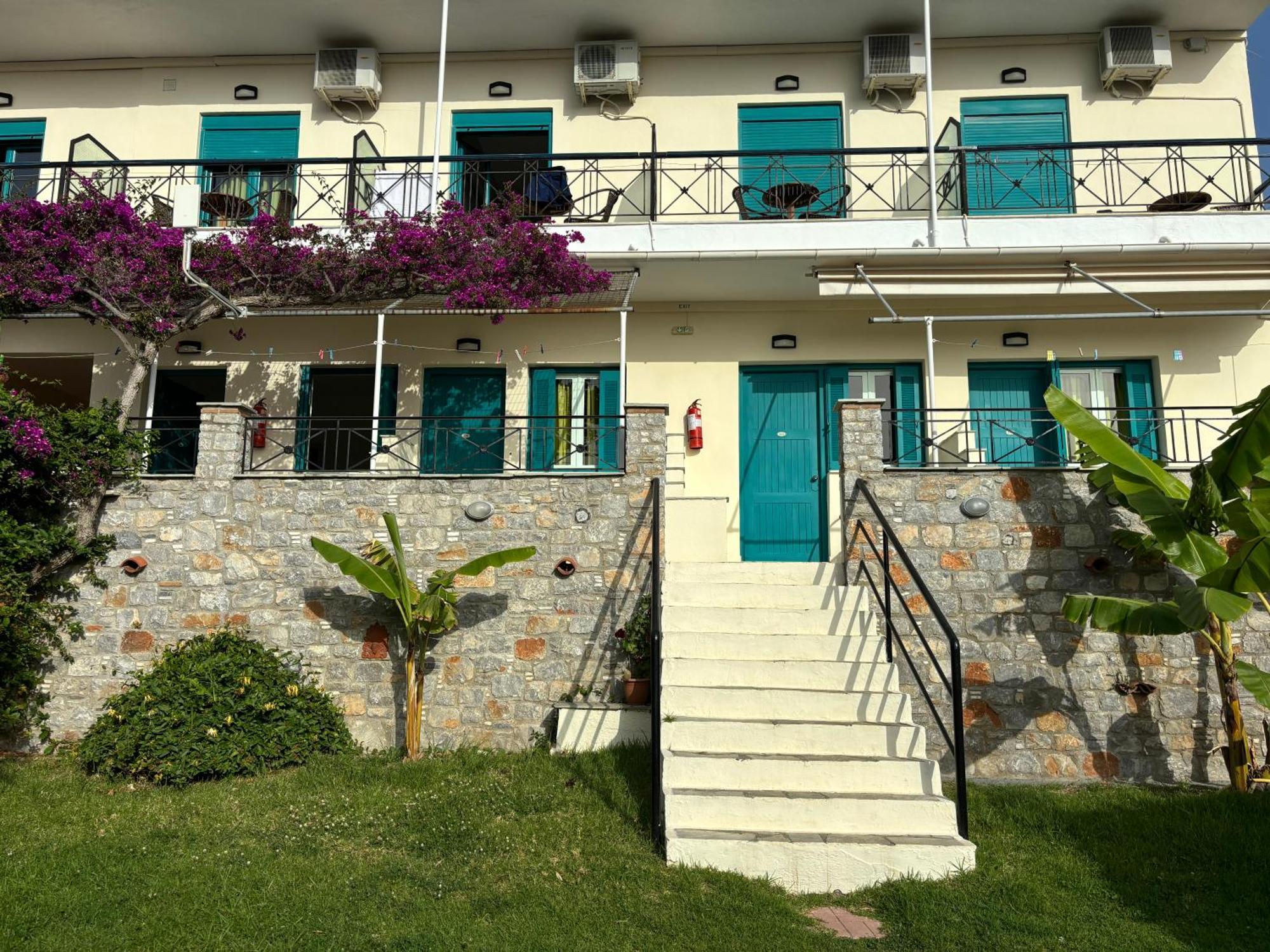 Angeliki Beach Hotel 메갈리 아모스 외부 사진