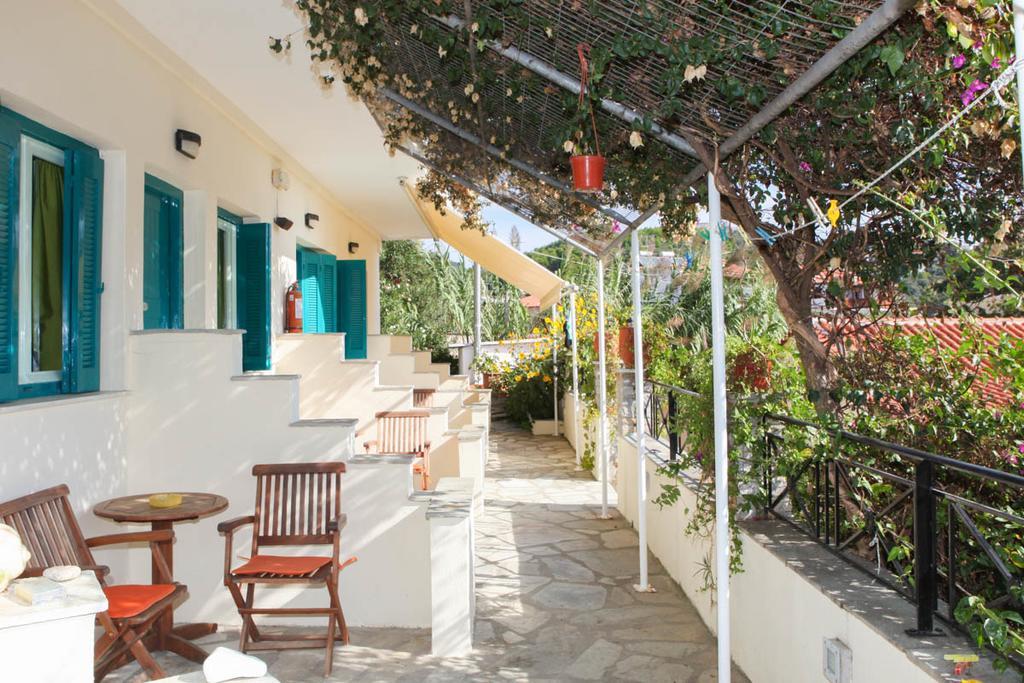 Angeliki Beach Hotel 메갈리 아모스 외부 사진