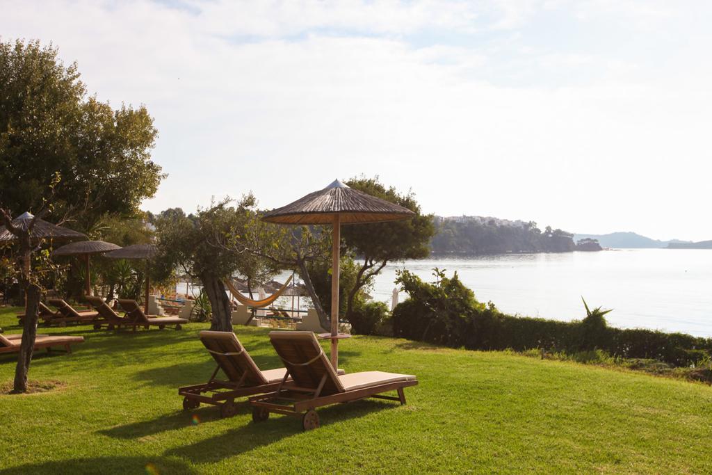 Angeliki Beach Hotel 메갈리 아모스 외부 사진
