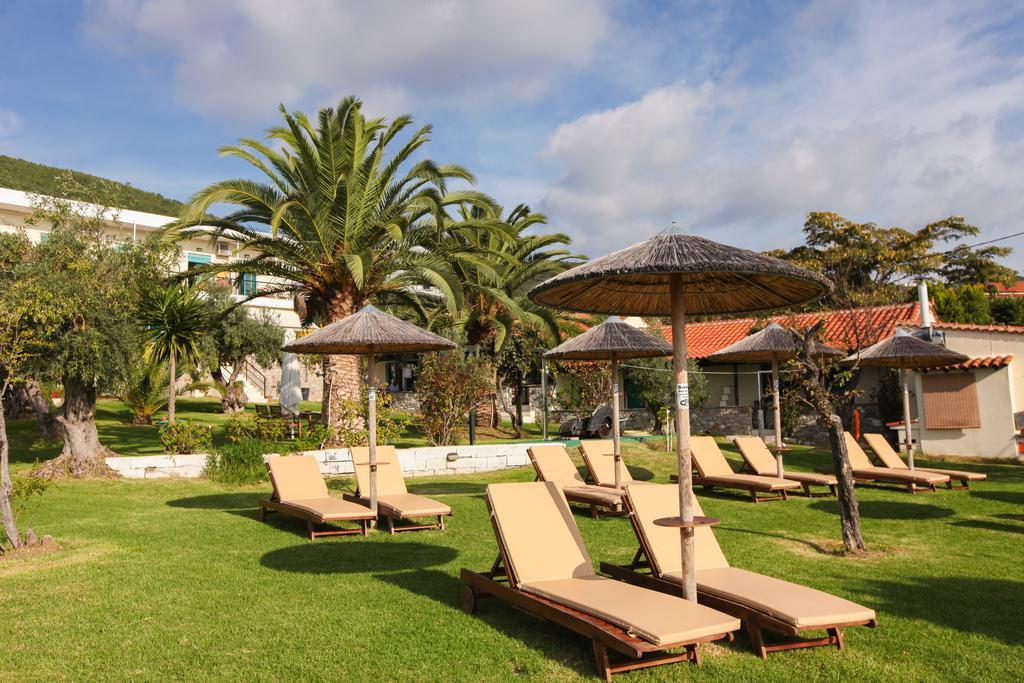 Angeliki Beach Hotel 메갈리 아모스 외부 사진