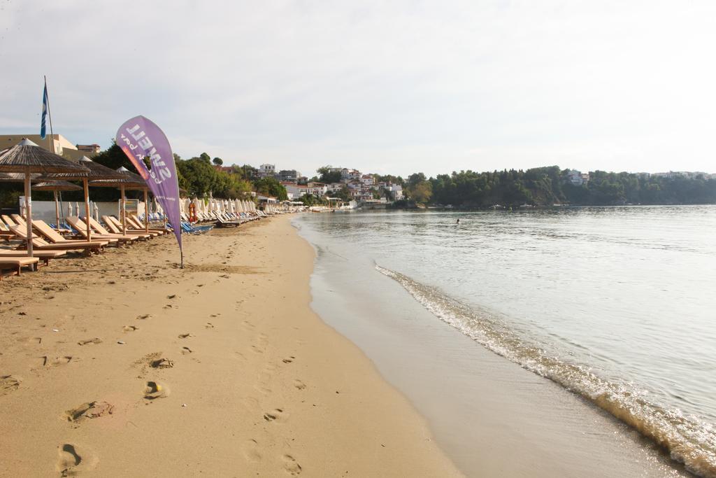 Angeliki Beach Hotel 메갈리 아모스 외부 사진
