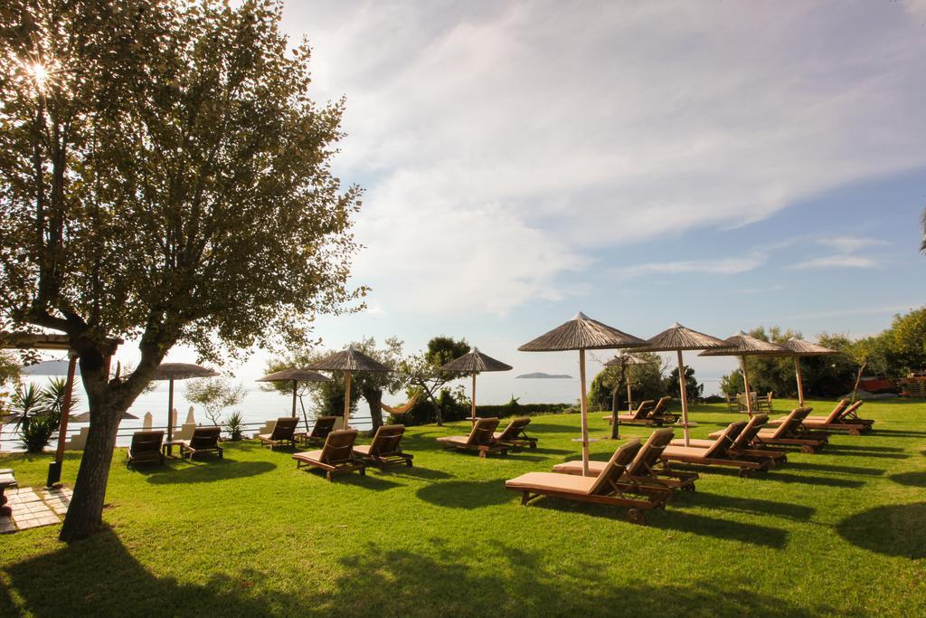 Angeliki Beach Hotel 메갈리 아모스 외부 사진