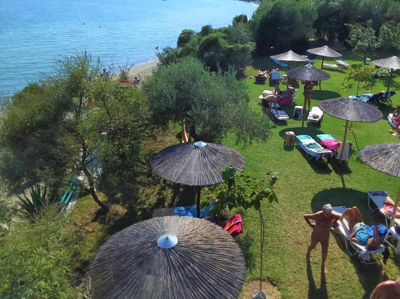Angeliki Beach Hotel 메갈리 아모스 외부 사진