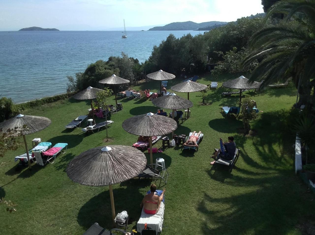 Angeliki Beach Hotel 메갈리 아모스 외부 사진
