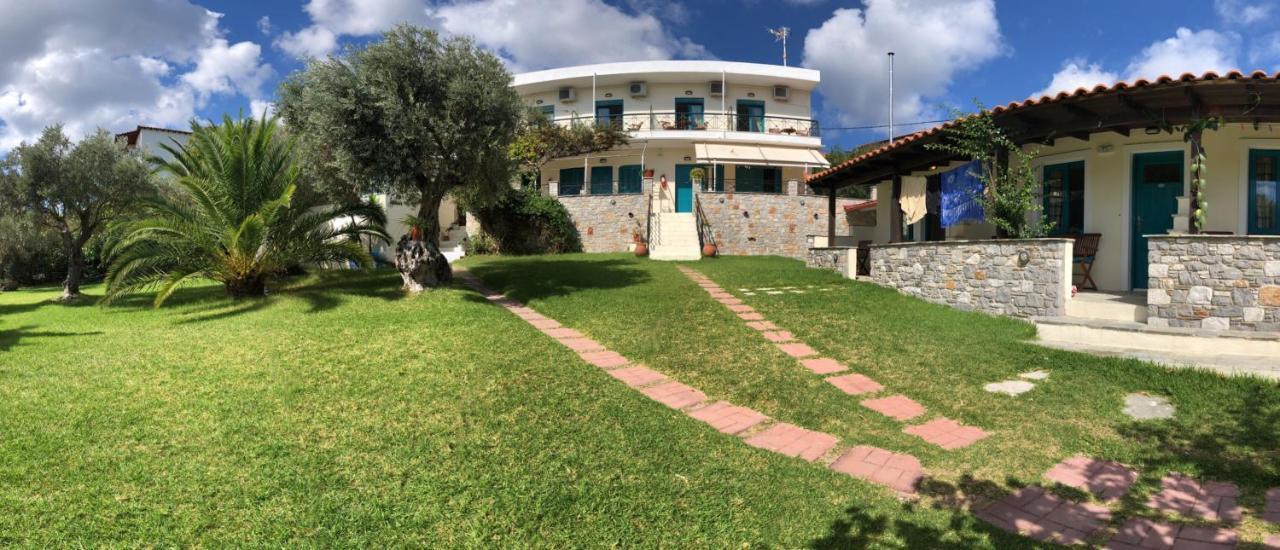 Angeliki Beach Hotel 메갈리 아모스 외부 사진