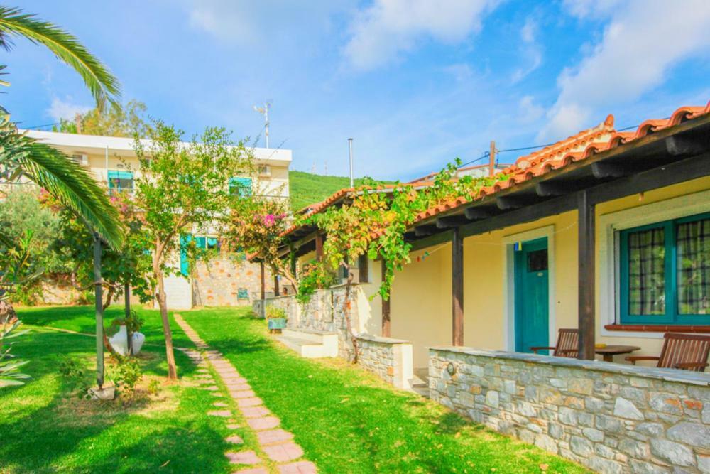 Angeliki Beach Hotel 메갈리 아모스 외부 사진
